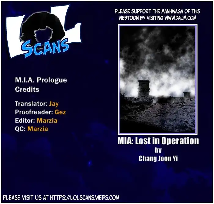 MIA: Lost in Operation Chapter 0 1